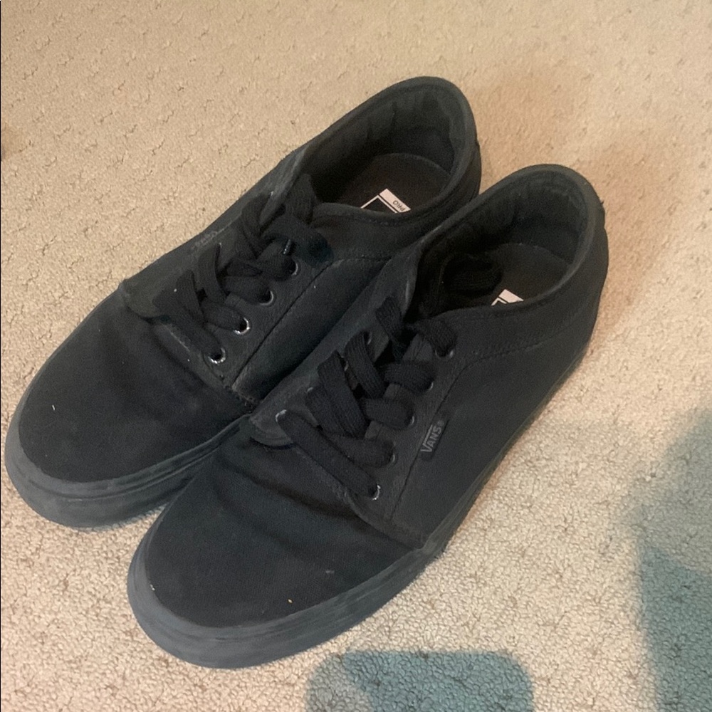 Vans Black Sneakers Classic Low-Top Design